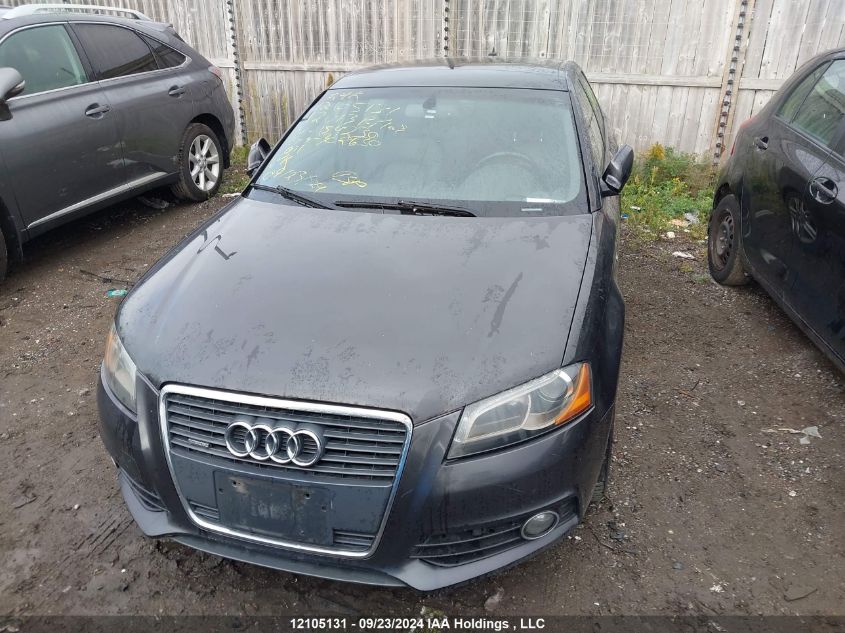 2012 Audi A3 Premium Plus VIN: WAUKJCFMXCA154230 Lot: 12105131