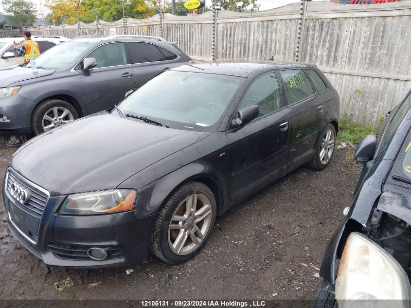 2012 Audi A3 Premium Plus VIN: WAUKJCFMXCA154230 Lot: 12105131