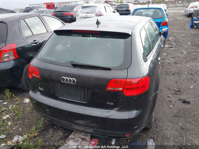 2012 Audi A3 Premium Plus VIN: WAUKJCFMXCA154230 Lot: 12105131