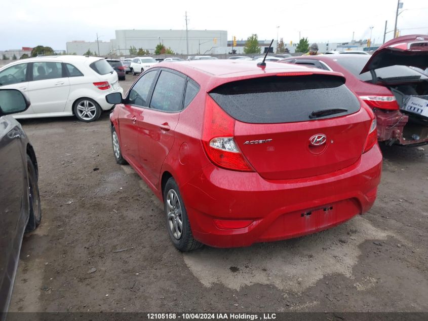 2014 Hyundai Accent Gl VIN: KMHCT5AE5EU149995 Lot: 12105158