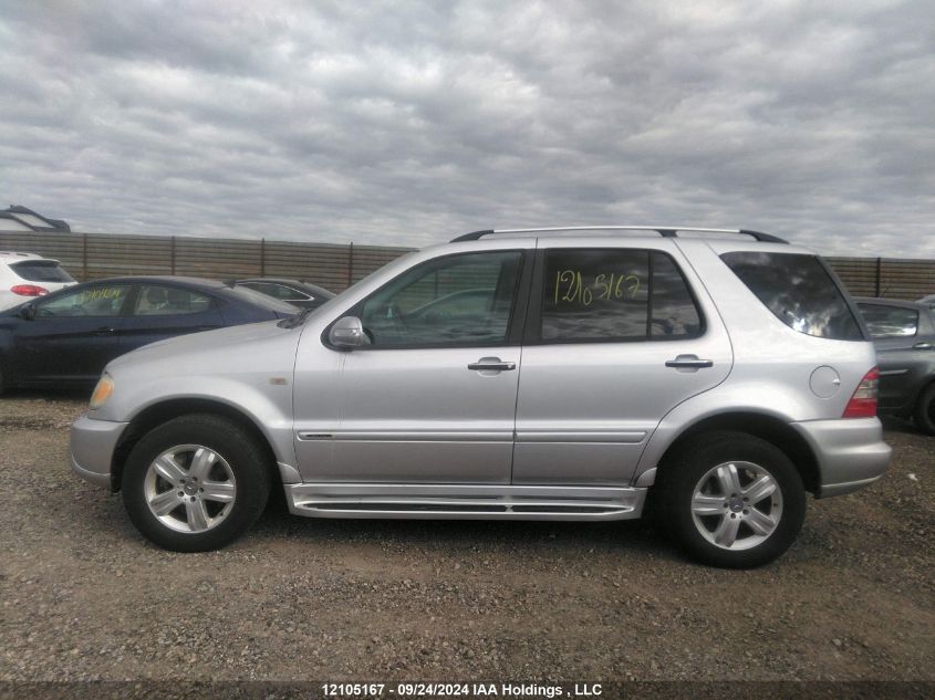 2005 Mercedes-Benz Ml 500 VIN: 4JGAB75E45A526236 Lot: 12105167