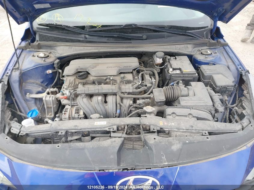 2021 Hyundai Elantra Sel VIN: KMHLM4AG6MU136079 Lot: 12105226