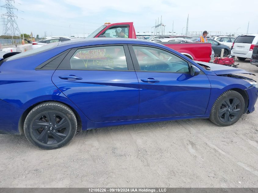 2021 Hyundai Elantra Sel VIN: KMHLM4AG6MU136079 Lot: 12105226