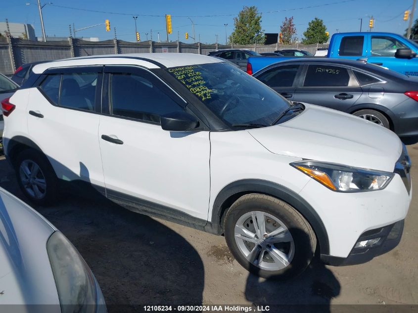 2019 Nissan Kicks S/Sr/Sv VIN: 3N1CP5CU5KL518778 Lot: 12105234