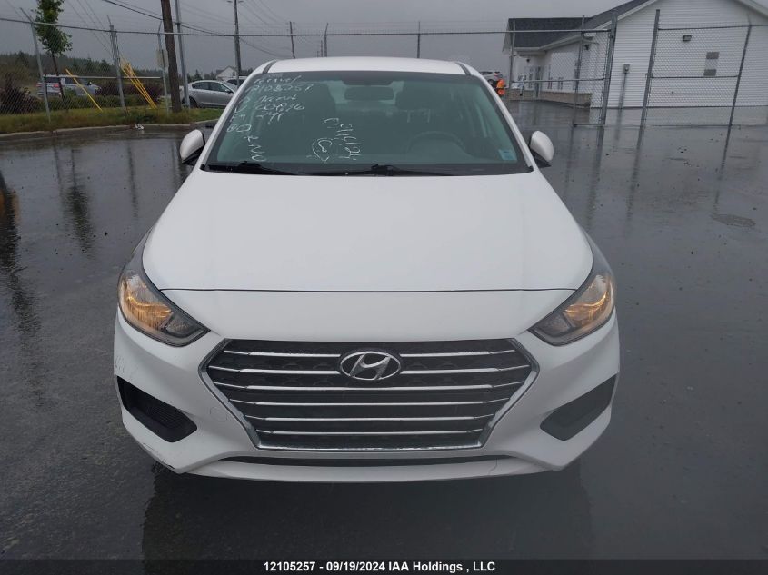 2018 Hyundai Accent Se/Sel VIN: 3KPC24A39JE004936 Lot: 12105257