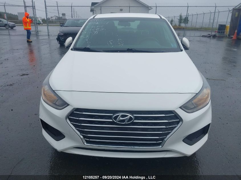 2018 Hyundai Accent Se/Sel VIN: 3KPC24A39JE004936 Lot: 12105257