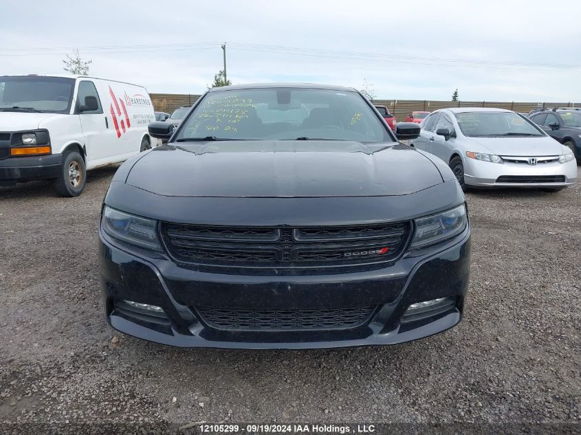 2017 Dodge Charger Sxt VIN: 2C3CDXJG6HH579478 Lot: 12105299