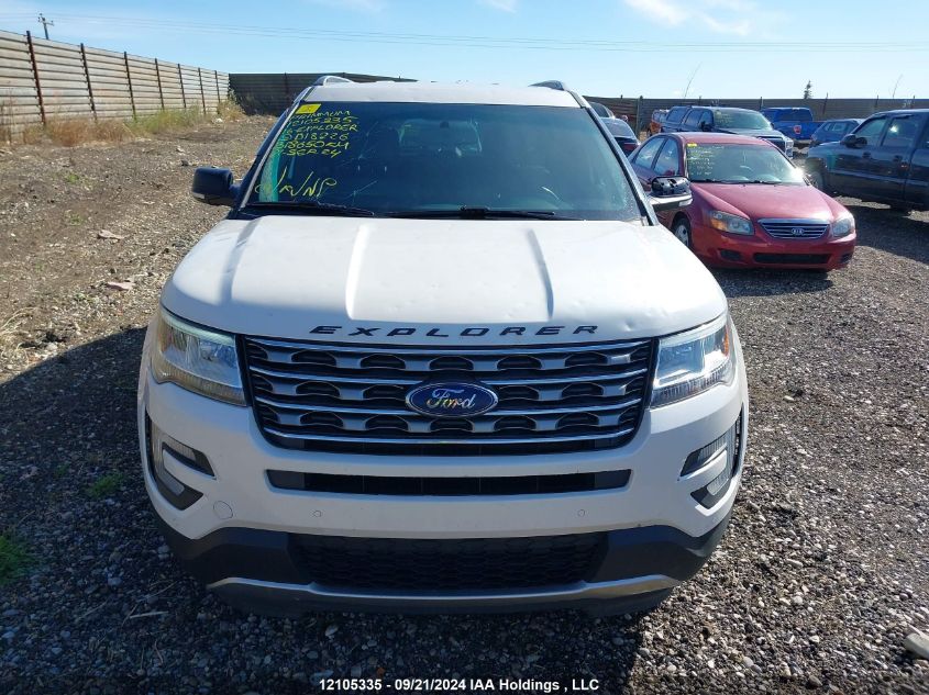 2016 Ford Explorer Xlt VIN: 1FM5K8D89GGD18226 Lot: 12105335