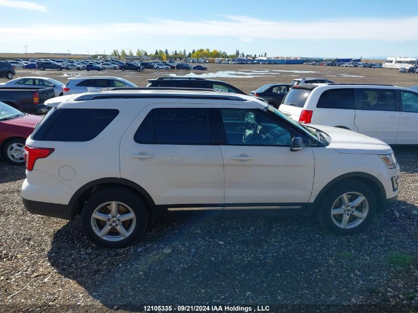 2016 Ford Explorer Xlt VIN: 1FM5K8D89GGD18226 Lot: 12105335