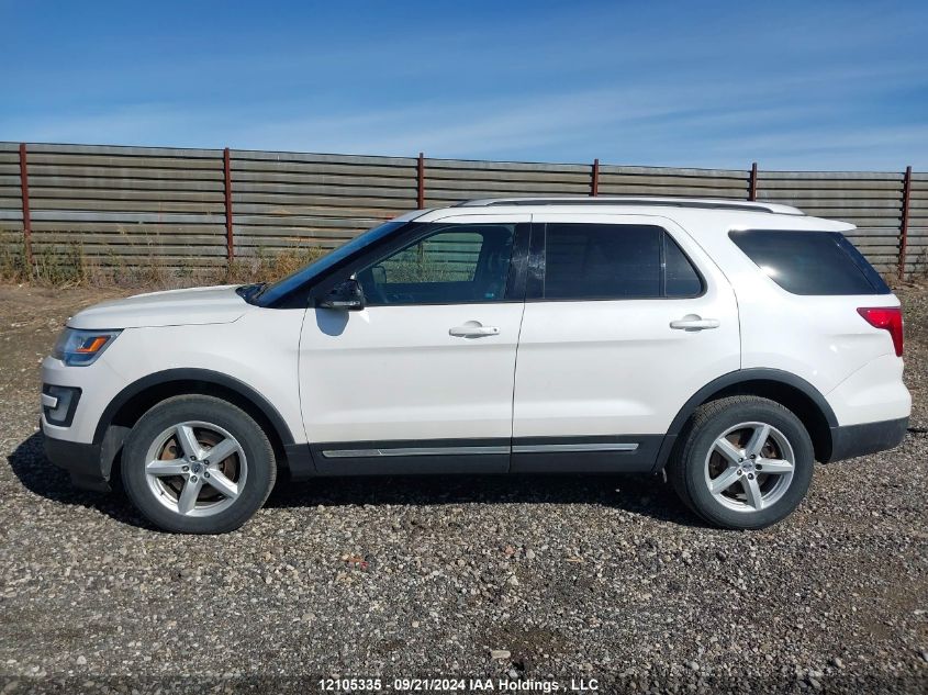 2016 Ford Explorer Xlt VIN: 1FM5K8D89GGD18226 Lot: 12105335