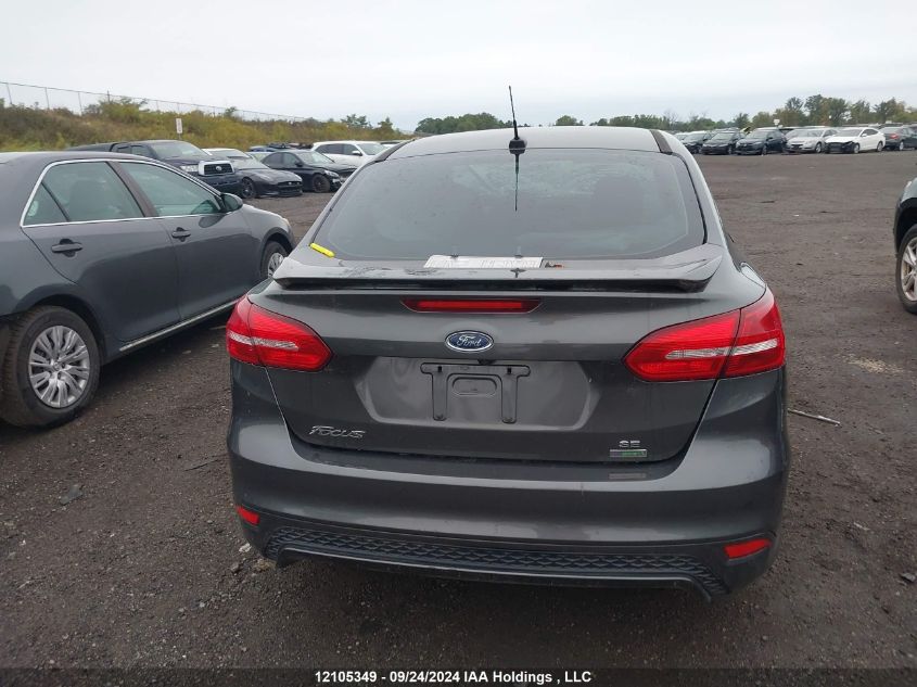 2015 Ford Focus Se VIN: 1FADP3FE2FL362037 Lot: 12105349