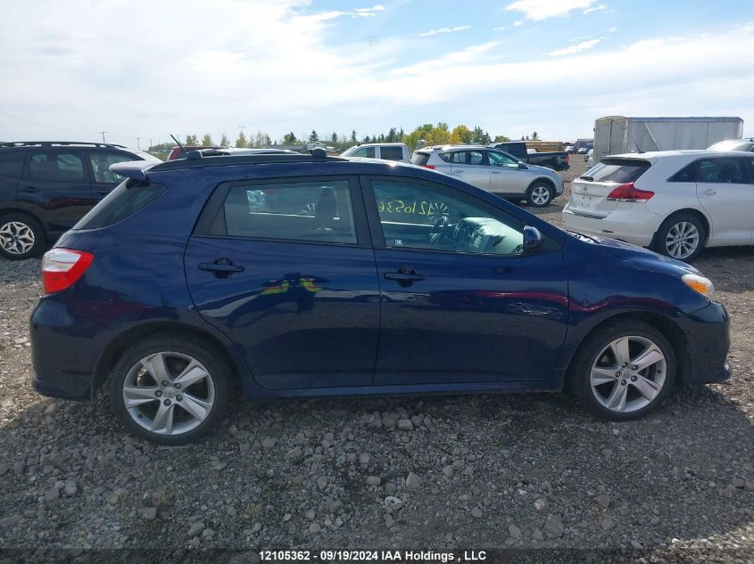 2013 Toyota Corolla Matrix S VIN: 2T1LE4EE6DC023496 Lot: 12105362