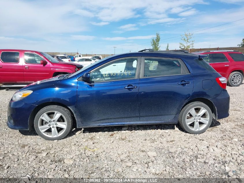 2013 Toyota Corolla Matrix S VIN: 2T1LE4EE6DC023496 Lot: 12105362