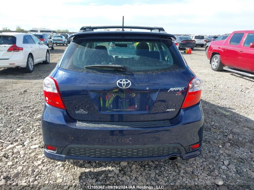 2013 Toyota Corolla Matrix S VIN: 2T1LE4EE6DC023496 Lot: 12105362