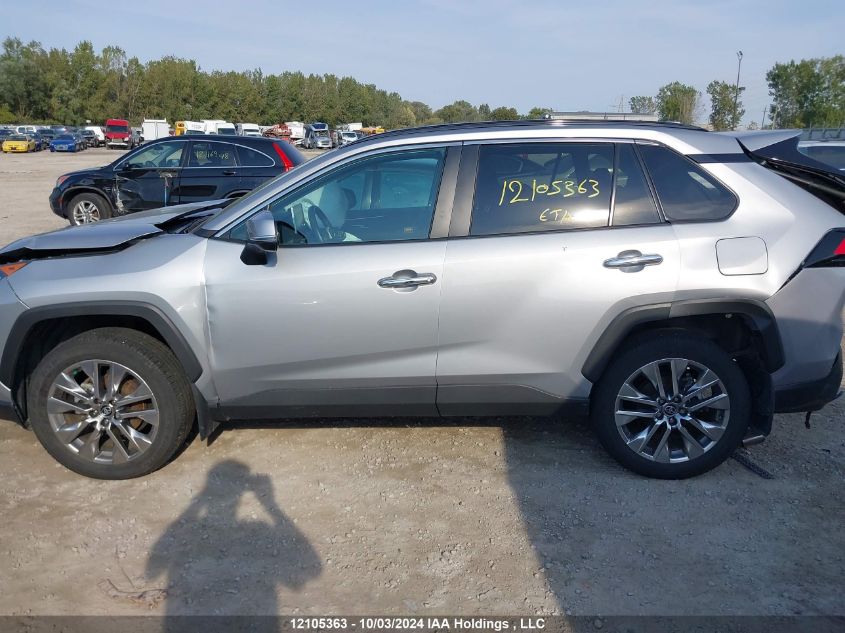 2019 Toyota Rav4 Limited VIN: 2T3D1RFV9KW027878 Lot: 12105363