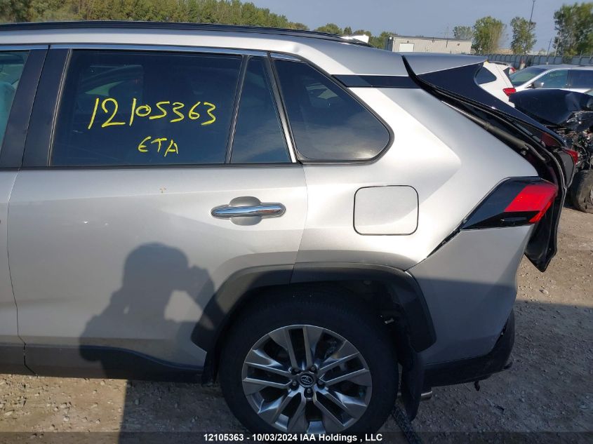 2019 Toyota Rav4 Limited VIN: 2T3D1RFV9KW027878 Lot: 12105363