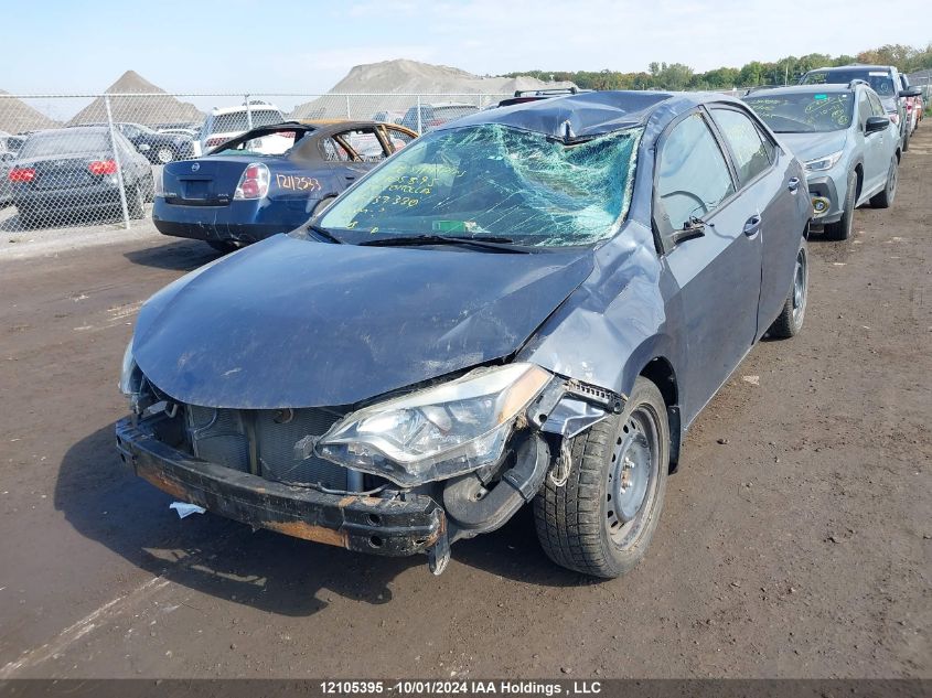 2014 Toyota Corolla L/Le/Le Pls/Prm/S/S Pls VIN: 2T1BURHE4EC137330 Lot: 12105395