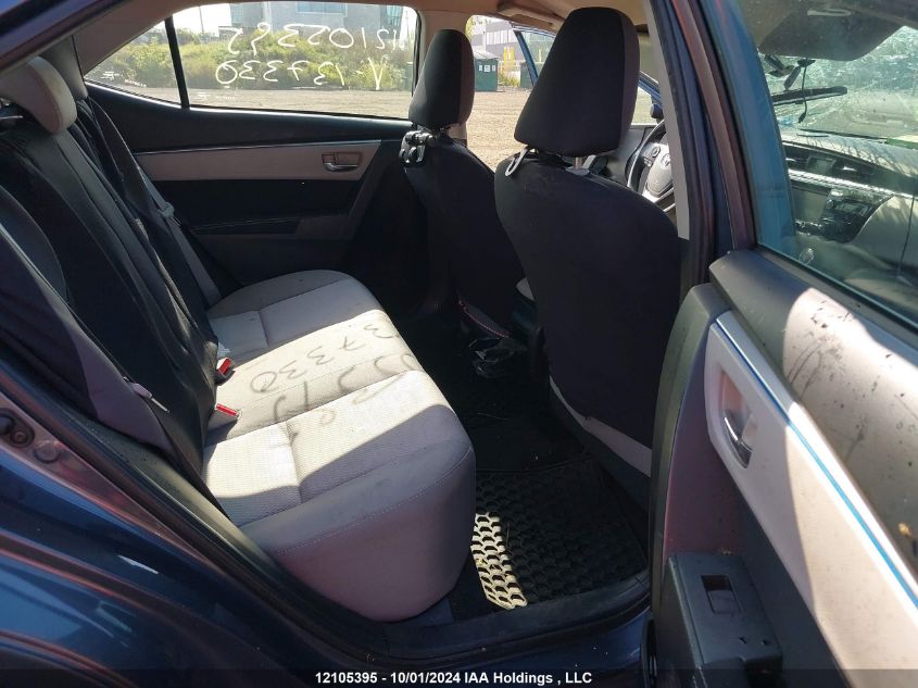 2014 Toyota Corolla L/Le/Le Pls/Prm/S/S Pls VIN: 2T1BURHE4EC137330 Lot: 12105395