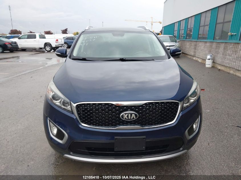 2017 Kia Sorento Ex VIN: 5XYPHDA57HG306837 Lot: 12105410