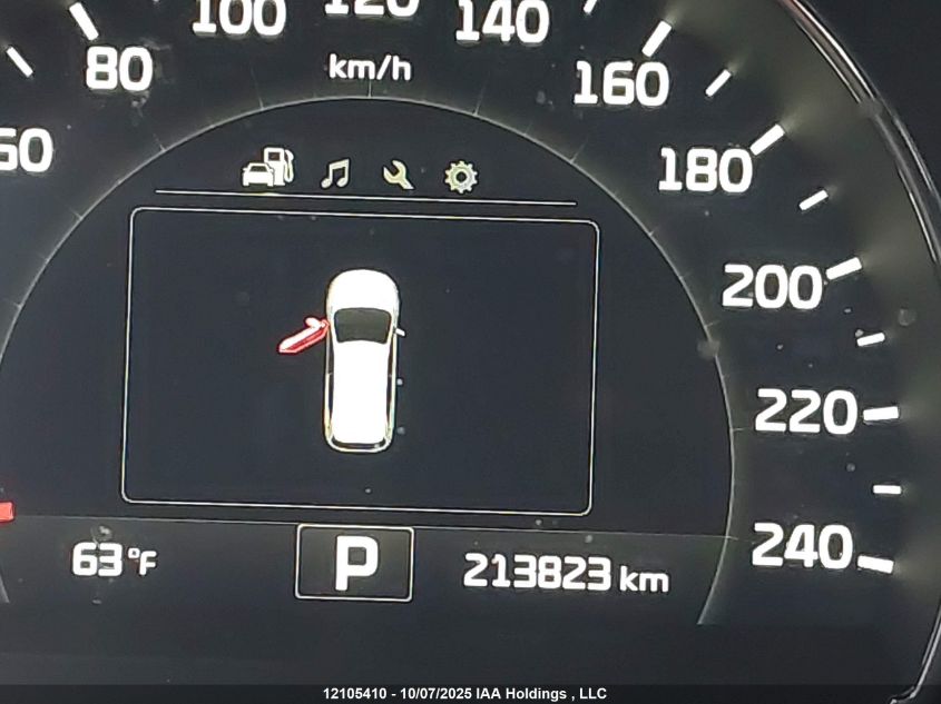 2017 Kia Sorento Ex VIN: 5XYPHDA57HG306837 Lot: 12105410