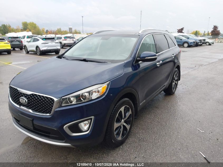 2017 Kia Sorento Ex VIN: 5XYPHDA57HG306837 Lot: 12105410