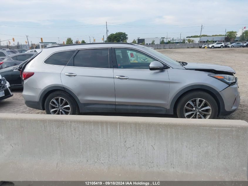 2017 Hyundai Santa Fe Se/Limited VIN: KM8SNDHF0HU204887 Lot: 12105419