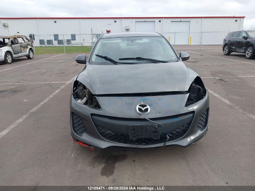 2013 Mazda 3 I VIN: JM1BL1V71D1801841 Lot: 12105471