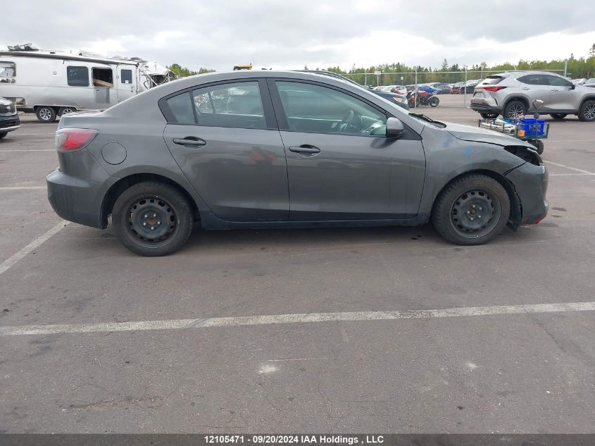 2013 Mazda 3 I VIN: JM1BL1V71D1801841 Lot: 12105471