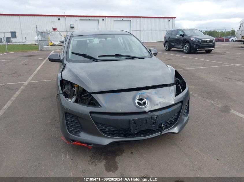 2013 Mazda 3 I VIN: JM1BL1V71D1801841 Lot: 12105471