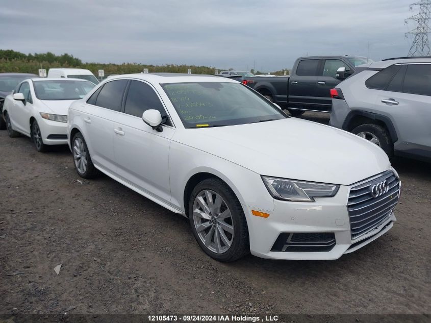 WAUANAF4XJA170543 2018 AUDI A4 - Image 1