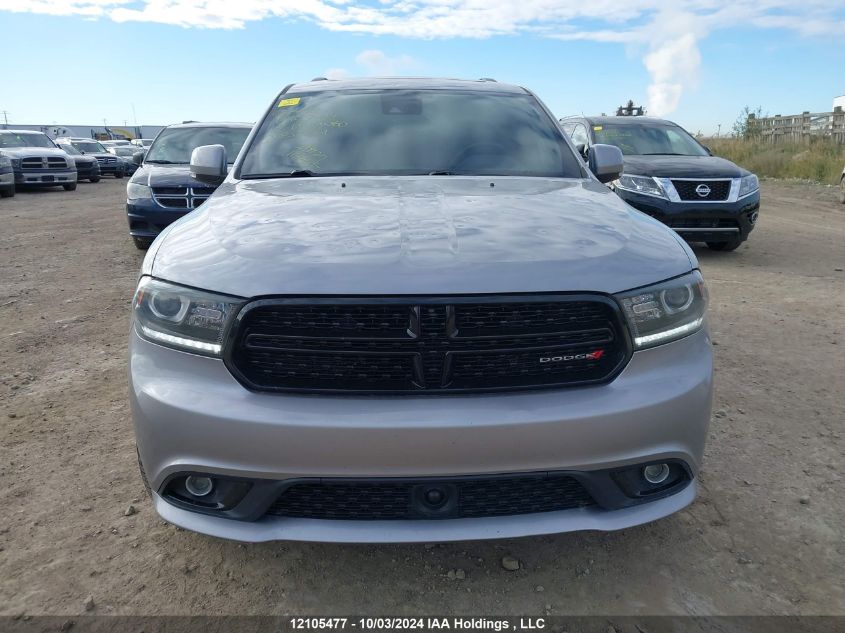 2017 Dodge Durango R/T VIN: 1C4SDJCT0HC850861 Lot: 12105477