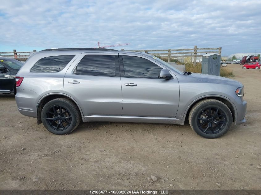 2017 Dodge Durango R/T VIN: 1C4SDJCT0HC850861 Lot: 12105477