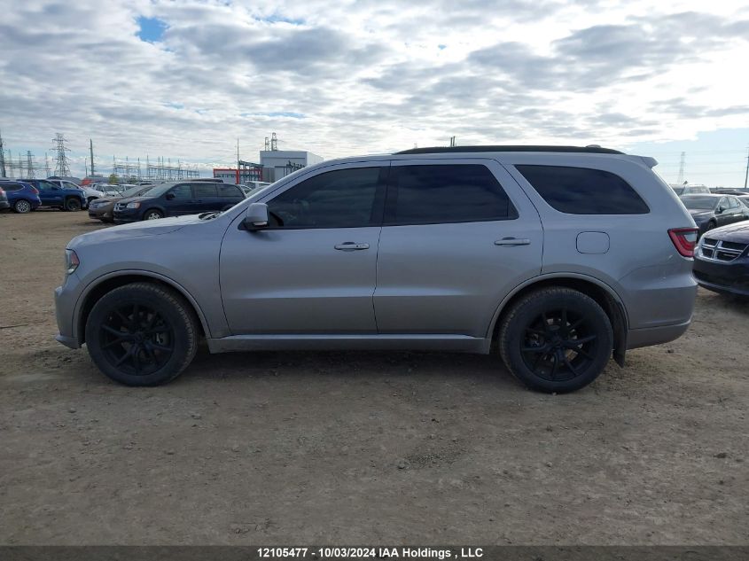 2017 Dodge Durango R/T VIN: 1C4SDJCT0HC850861 Lot: 12105477