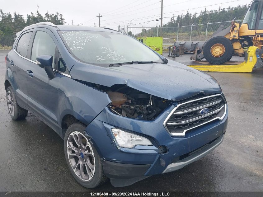 2022 Ford Ecosport Titanium VIN: MAJ6S3KL4NC461873 Lot: 12105480