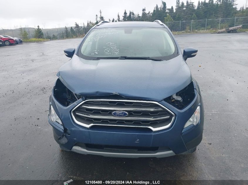 2022 Ford Ecosport Titanium VIN: MAJ6S3KL4NC461873 Lot: 12105480