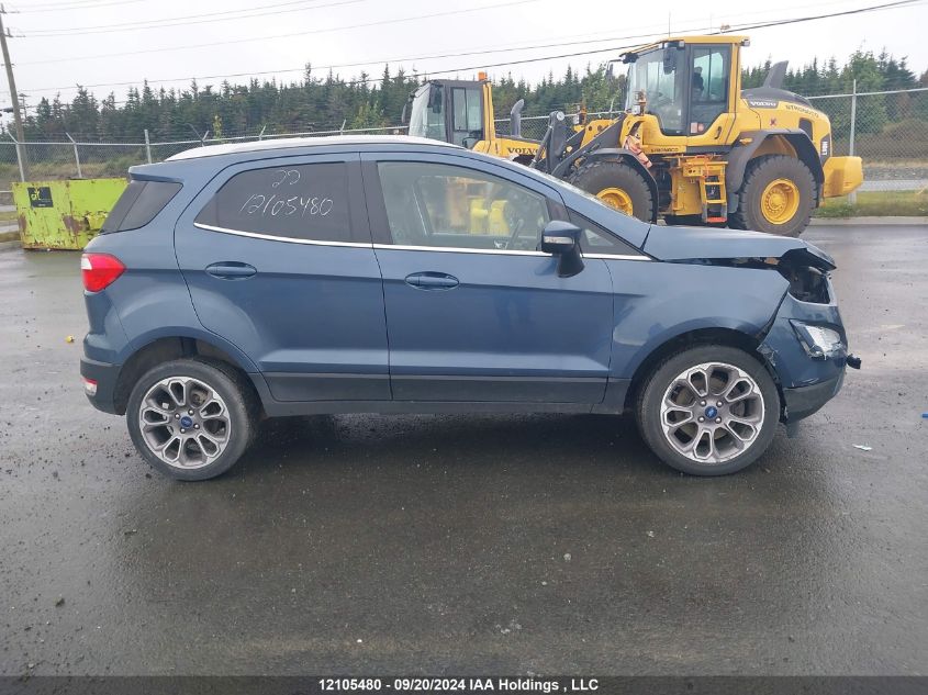 2022 Ford Ecosport Titanium VIN: MAJ6S3KL4NC461873 Lot: 12105480