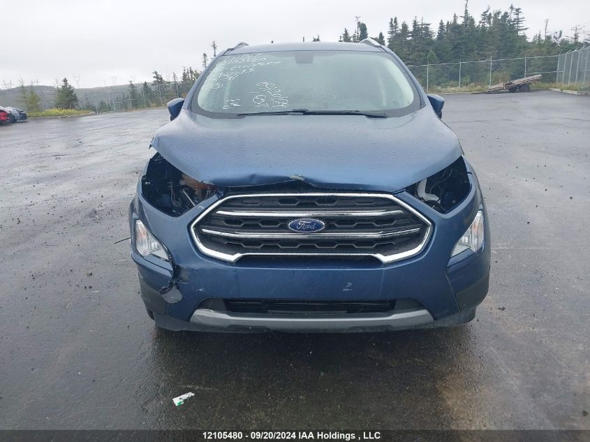 2022 Ford Ecosport Titanium VIN: MAJ6S3KL4NC461873 Lot: 12105480