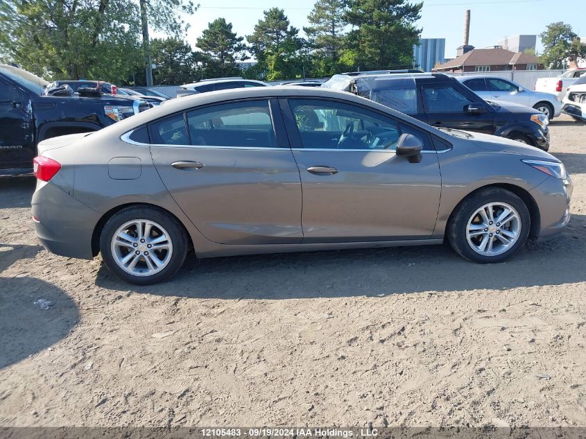 2017 Chevrolet Cruze Lt VIN: 3G1BE5SM6HS557077 Lot: 12105483