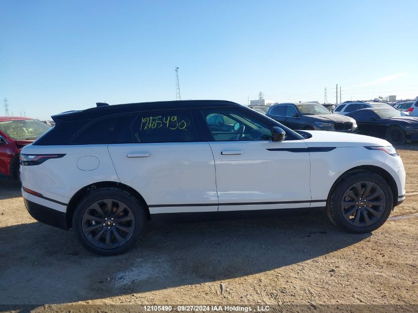 2022 Land Rover Range Rover Velar VIN: SALYJ2EX3NA345812 Lot: 12105490