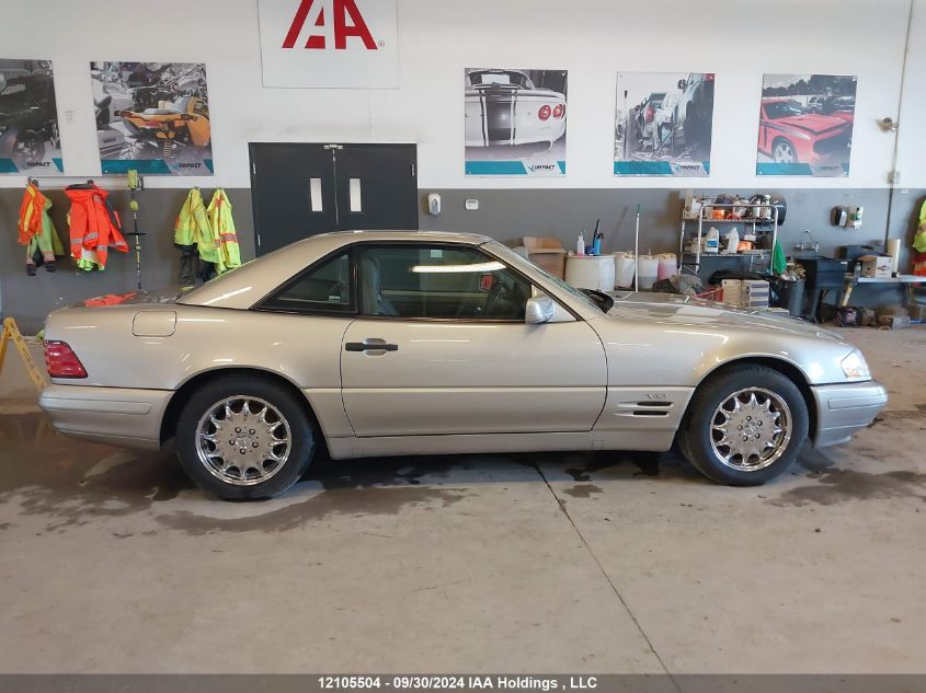 1998 Mercedes-Benz Sl 600R VIN: WDBFA76F3WF170949 Lot: 12105504