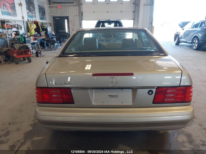 1998 Mercedes-Benz Sl 600R VIN: WDBFA76F3WF170949 Lot: 12105504