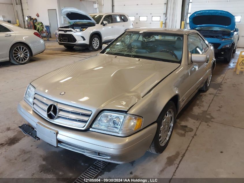 1998 Mercedes-Benz Sl 600R VIN: WDBFA76F3WF170949 Lot: 12105504