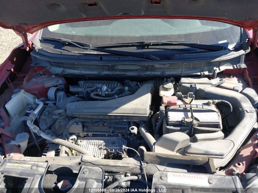 2015 Nissan Rogue S/Sl/Sv VIN: 5N1AT2MVXFC915695 Lot: 12105508