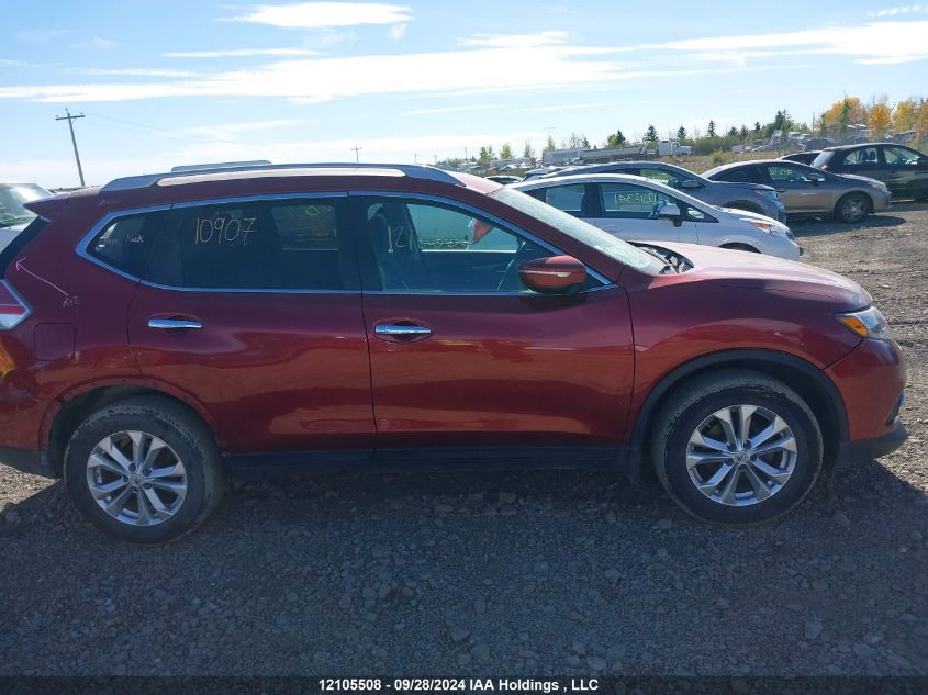 2015 Nissan Rogue S/Sl/Sv VIN: 5N1AT2MVXFC915695 Lot: 12105508