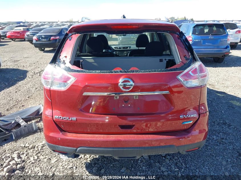 2015 Nissan Rogue S/Sl/Sv VIN: 5N1AT2MVXFC915695 Lot: 12105508