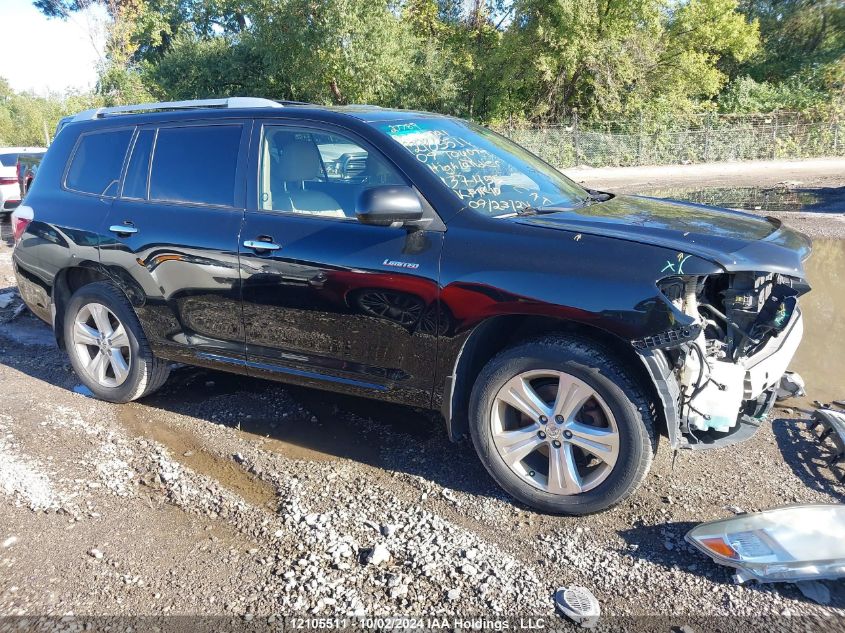 2009 Toyota Highlander Limited VIN: JTEES42A892137455 Lot: 12105511