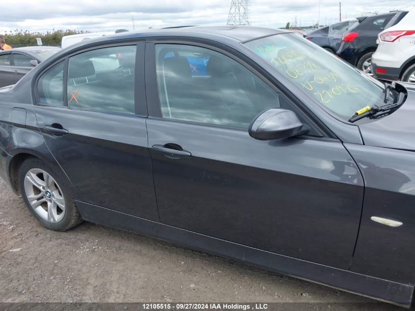 2008 BMW 328 Xi VIN: WBAVC93508K043193 Lot: 12105515