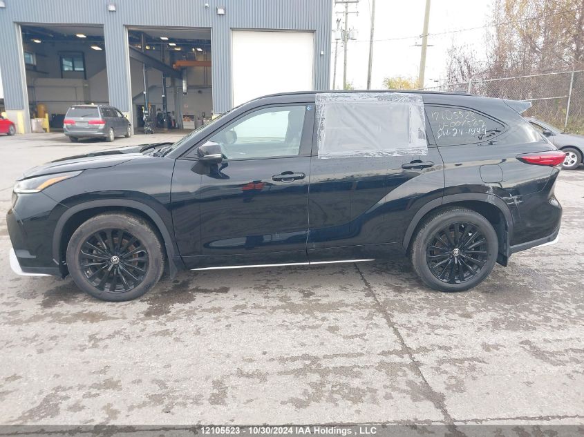 2023 Toyota Highlander VIN: 5TDKDRBH3PS004569 Lot: 12105523