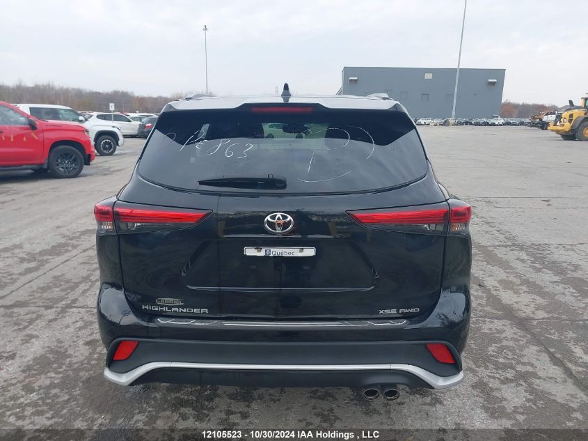 2023 Toyota Highlander VIN: 5TDKDRBH3PS004569 Lot: 12105523