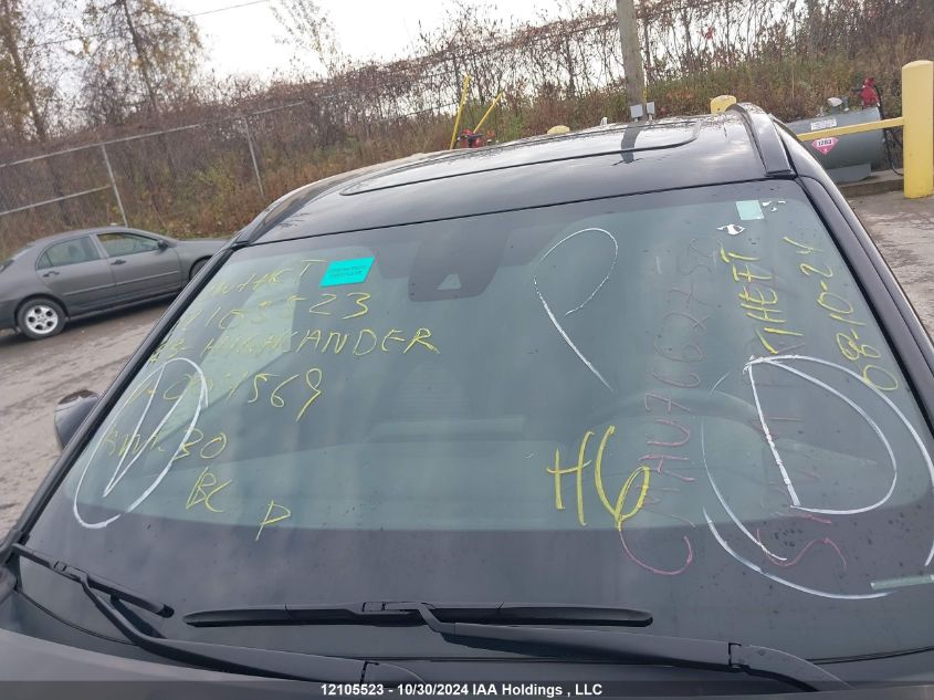 2023 Toyota Highlander VIN: 5TDKDRBH3PS004569 Lot: 12105523